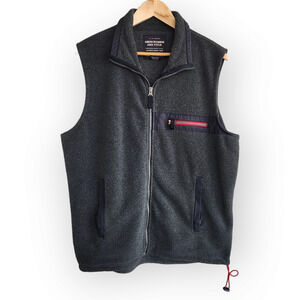 Abercrombie & Fitch Gray Fleece Vest